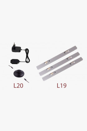 Beleuchtungsset Möbel Nice 46 Komplett Anschluss Steckdose